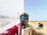 De l’Alaska à l’Argentine : l’aventure à deux roues du globe-trotteur algérien Salah Latreche