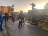 Un mois après le drame d’El Harrach, un nouvel accident de bus secoue Médea